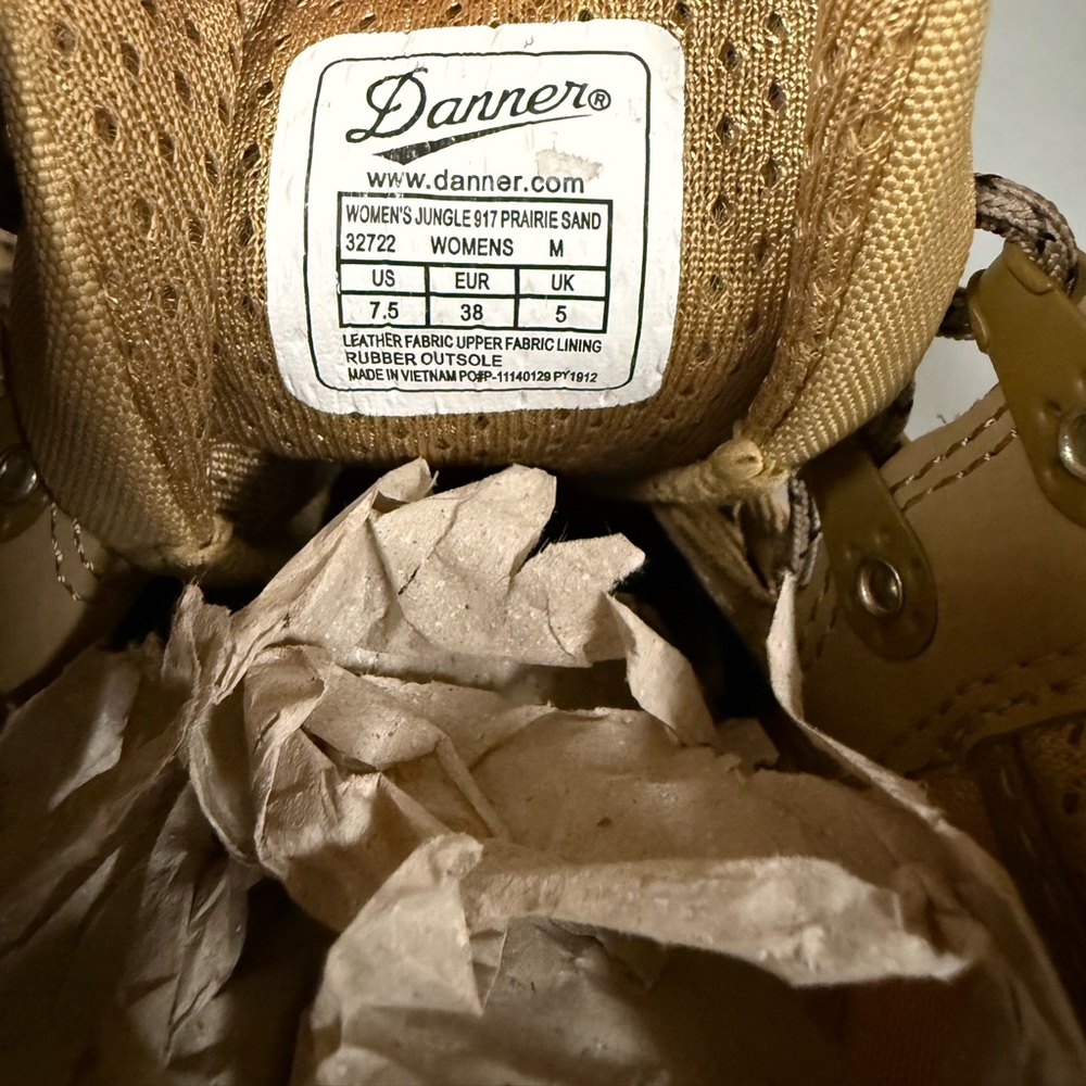 Danner Womens Jungle 917 Prairie sand - Picture 5 of 5